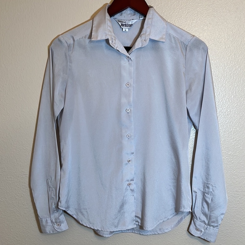 NORDSTROM Vintage Long Sleeve Button Down Blouse